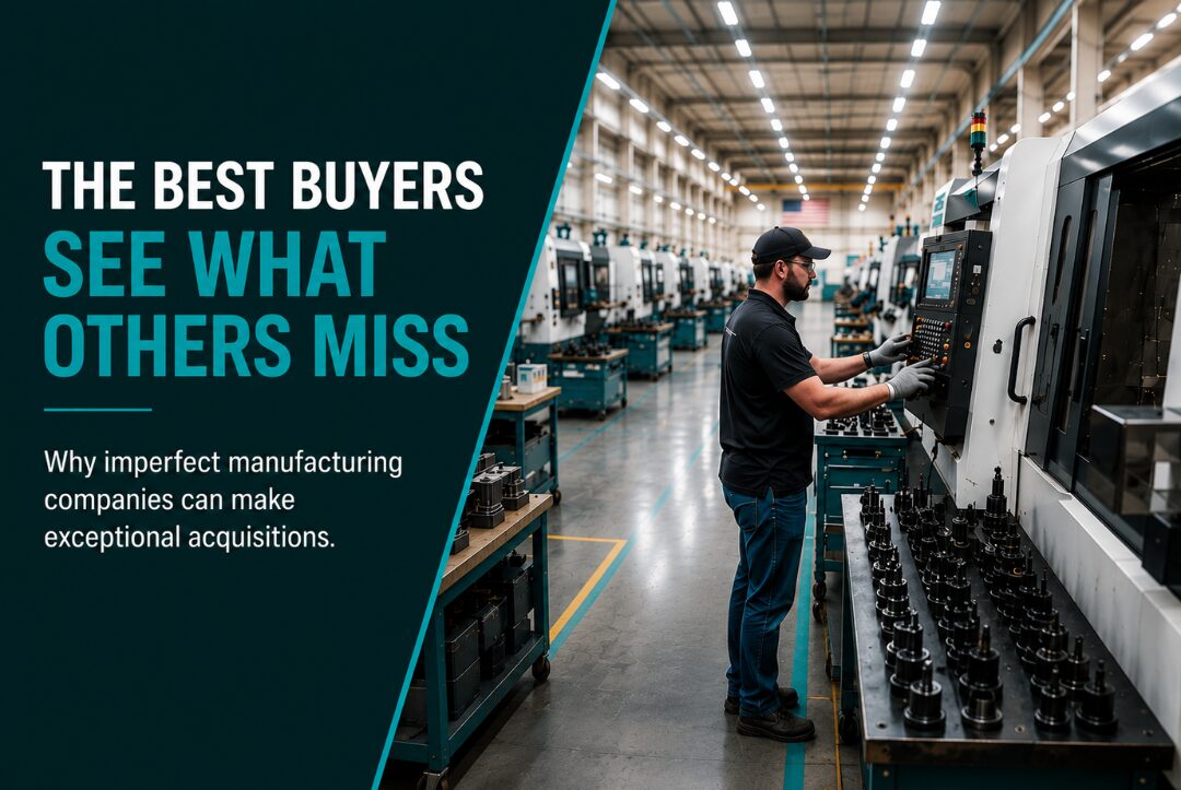 The Best Manufacturing Acquisition May Not Be the “Perfect” Company